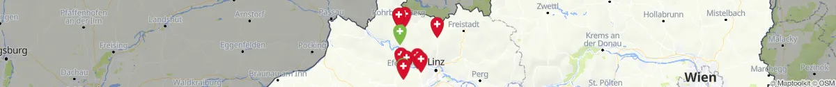 Map view for Pharmacies emergency services nearby Sankt Ulrich im Mühlkreis (Rohrbach, Oberösterreich)